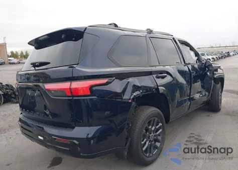 2024 Toyota Sequoia Platinum z USA, uszkodzony, nr VIN 7SVAAABA2RX046467